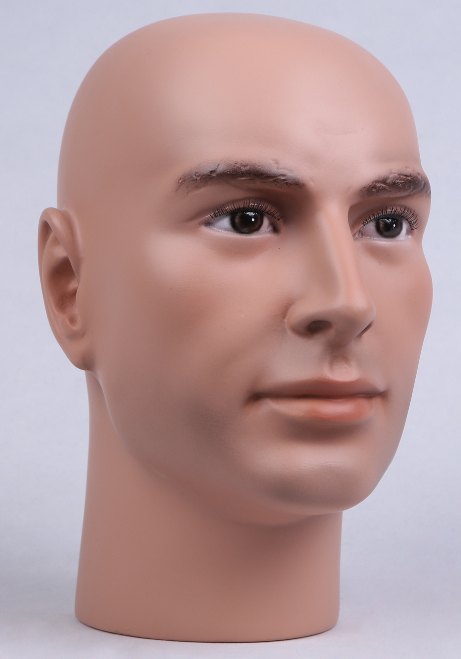 Male Mannequin Head MM-ERABLACK-PS