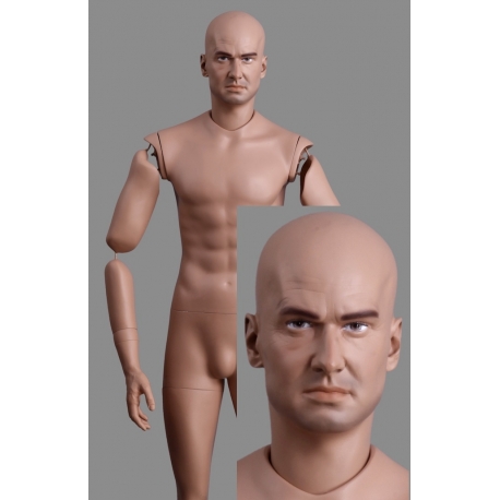 Articulated Military Male MH TE32 © Caucasian Mannequin