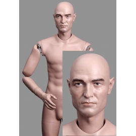 Articulated Military Male MH TE42 © Caucasian Mannequin