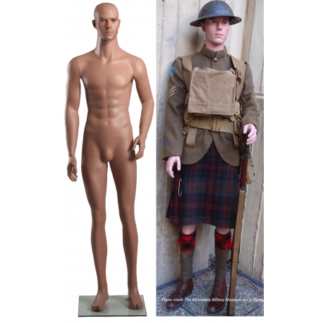 Military Mannequin ww1 ww2 uniform museum