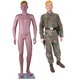 Military Male Mannequin Blond Hair MDP16-CB ( without uniform)